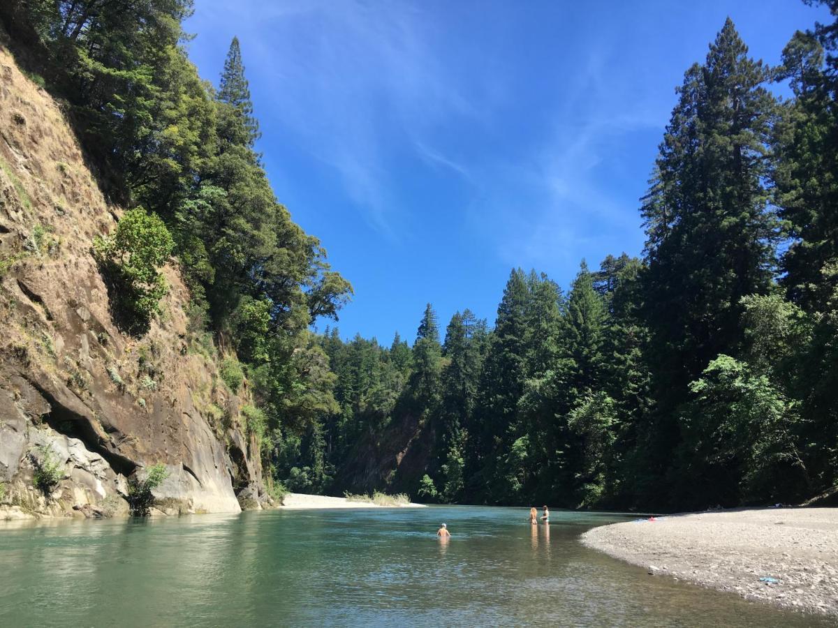 Glamping In The Redwoods With A Hot Tub! 호텔 가버빌 외부 사진